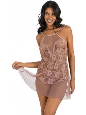 Marsilyan Marsilyan-Vizon Kısa Tül Gecelik 4227