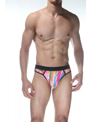 Marsilyan Marsilyan- Renkli Erkek Tanga Çamaşır