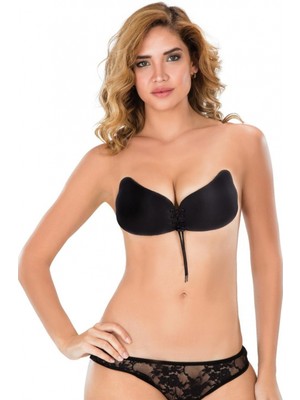 Marsilyan Siyah Mı Emay 180 Yapışkanlı Sütyen