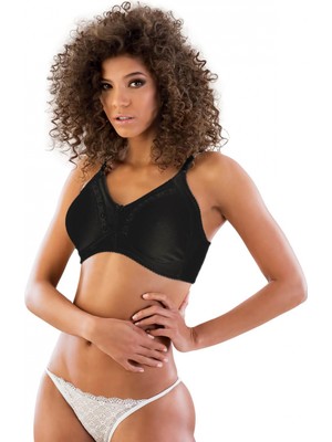 Marsilyan Siyah Mı Emay 112 D Cotton Toparlayıcı Sütyen