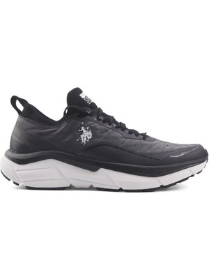 U.S. Polo Assn. U.S Polo Assn. 101511109 Steven FX Erkek Siyah-Siyah Spor Ayakkab