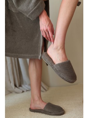 İrya Solena %100 Pamuk Unisex Havlu Terlik 