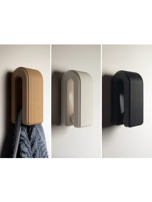 Print Zone Otomatik Kilitli Havlu Askısı – Modern Tasarımlı Duvar Askılığı