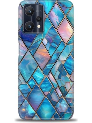 Mod Kılıf Realme 9 Pro Kılıf Hd Baskılı Kılıf + 9h Nano Tam Kaplayan Ekran Koruyucu 338