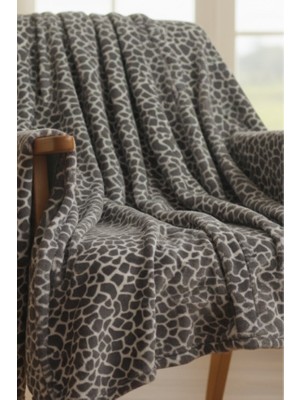 Mulberry Desenli Polar Battaniye Çift Kişilik 195X215 cm