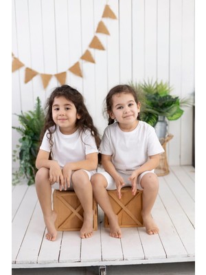 Şehrazat Handmade Tasarım Eandcoatelier Alt Üst Pamuklu Çocuk Takım