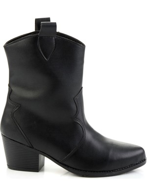 Bambi Siyah  Kadın Bot & Bootie K02138050409