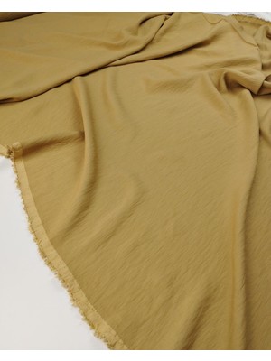 Kumaş Parça Sütlü Kahve Renkte Viskon Sentetik Kumaş (En 140 cm x Boy 240 Cm)