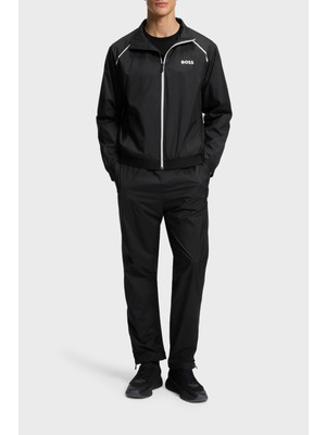 Boss Logolu Regular Fit Fermuarlı Paça Detaylı Su Itici Eşofman Takımı Erkek Eşofman Takımı 50556526 001