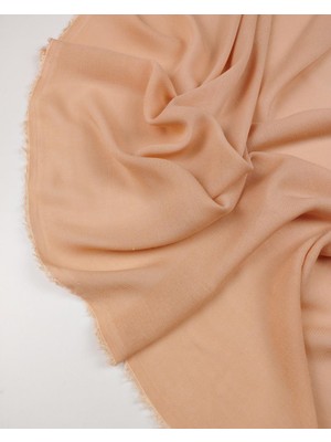 Kumaş Parça Somon Renkte Şifon (En 140 cm x Boy 215 Cm)