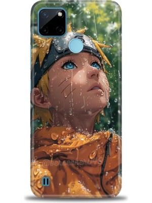 Mod Kılıf Realme C25Y Kılıf Hd Baskılı Kılıf + 9h Nano Tam Kaplayan Ekran Koruyucu 257