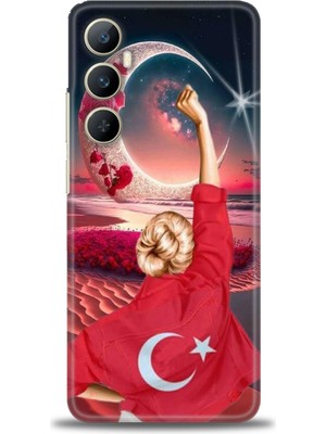 Mod Kılıf Realme C65 4g Kılıf Hd Baskılı Kılıf + 9h Nano Tam Kaplayan Ekran Koruyucu 249