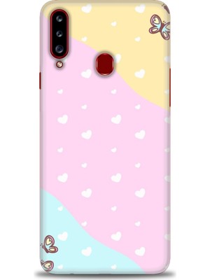 Mod Kılıf Samsung Galaxy A20S Hd Baskılı Kılıf + 9h Nano Tam Kaplayan Ekran Koruyucu 430