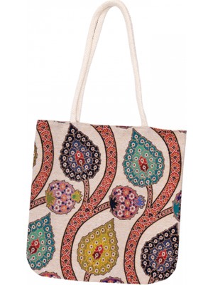 Ovebu Goblen Kumaş Heybe Çanta, GBLN-3540