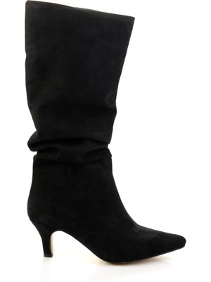 Bambi Siyah  Kadın Çizme K03138060272