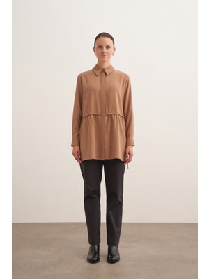 Zesyna Beli Ayarlanabilir Gömlek