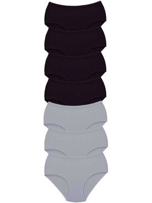 Venüs Shopping 7 Adet Tutku Kadın Yüksek Bel Bato Kalın Lastik Külot S3