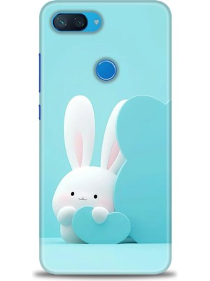 Mod Kılıf Xiaomi Mi 8 Lite Kılıf Hd Baskılı Kılıf + 9h Nano Tam Kaplayan Ekran Koruyucu 73