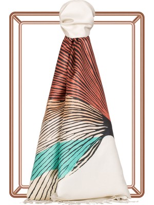 Kum Beji İpekevi İpek Şal 6435