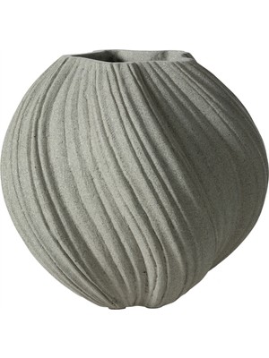 Mudo Home SPIRAL VAZO BEJ 34X32CM