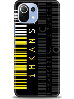 Mod Kılıf Xiaomi Mi 11 Lite Kılıf Hd Baskılı Kılıf + 9h Nano Tam Kaplayan Ekran Koruyucu 400