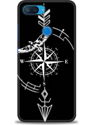 Mod Kılıf Xiaomi Mi 8 Lite Kılıf Hd Baskılı Kılıf + 9h Nano Tam Kaplayan Ekran Koruyucu 90