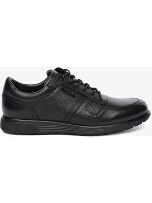 Greyder Erkek Siyah Hakiki Deri Comfort Ayakkabı 5K1FA10201