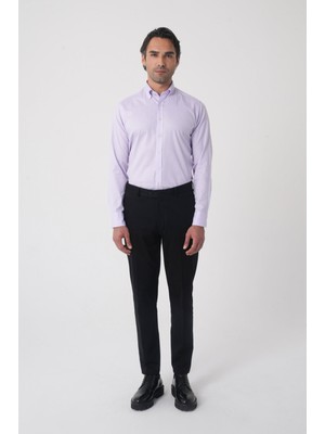 Bisse Erkek 4 Cepli Siyah Klasik Pantolon PNS25K25205_D99