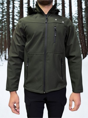 Mikro Taktikal Outdoor Cargocep Kargocep Softjel Içipolarlı Sıvı ve Rüzgar Geçirmez Kışlık Mont