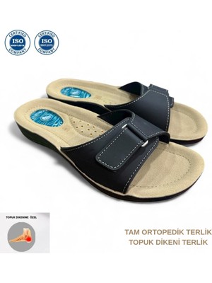 Ceyo Tam Ortopedik Topuk Dikenine Özel Yapım Terlik 9808