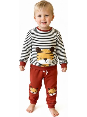 MiaBaby Figür Baskılı 2 Li Takım