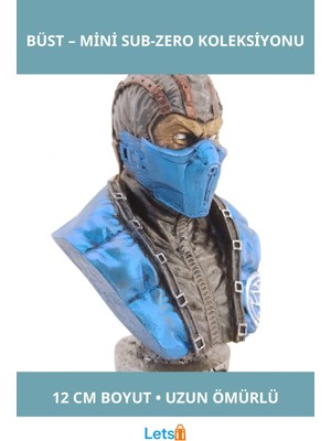 Letsii Polyester Sub Zero Büst Küçük Boy 12 cm
