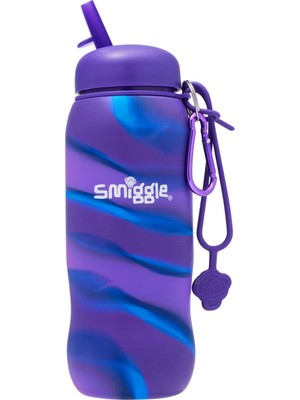 Smiggle - Freestyle Katlanabilir Pipetli 630ML Suluk