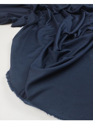 Kumaş Parça Koyu Lacivert Renkte Jarse Kumaş (En 160 cm x Boy 260 Cm)