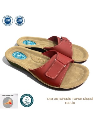 Ceyo Tam Ortopedik Topuk Dikenine Özel Yapım Terlik 9808