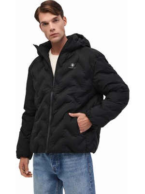 Lumberjack ml Henry Coat 25N17 5pr Siyah Erkek Kısa Kaban