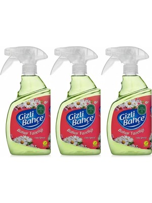 Eyüp Sabri Tuncer Gizli Bahçe Oda Spreyi Bahar Tazeliği 3 x 500 ml
