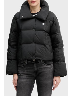 Calvin Klein Kapitoneli Relaxed Fit Suya Dayanıklı Şişme Mont LV044D521GUB1 Bayan Mont LV044D521G Ub1