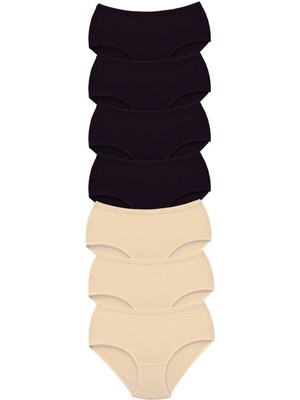 Venüs Shopping 7 Adet Tutku Kadın Yüksek Bel Bato Kalın Lastik Külot S2