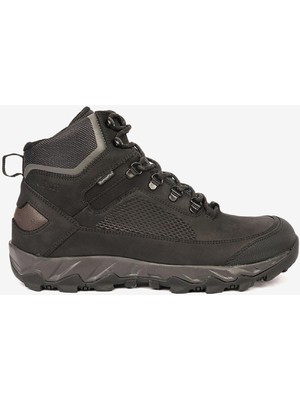 Greyder Erkek Siyah Hakiki Deri Su Geçirmez Outdoor Bot 5K1GB00173