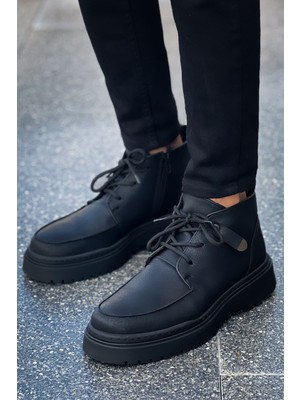 TEET MN213 - Cst Bryggen Erkek Bot Sıyah