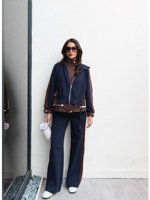 Esra Helvacı Kapüşon Garnili Paraşüt Takım