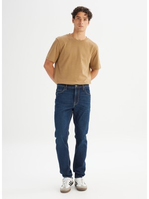 Lee Normal Bel Slim Fit Koyu Lacivert Erkek Denim Pantolon L70100033317 Lacivert Denim Pant