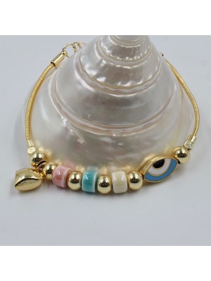 Bezenist Mavi Göz Pandora Bileklik