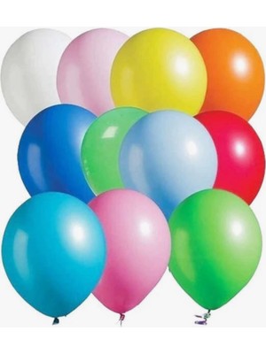 Batuhan Plastik Balon 50 Adet Karışık