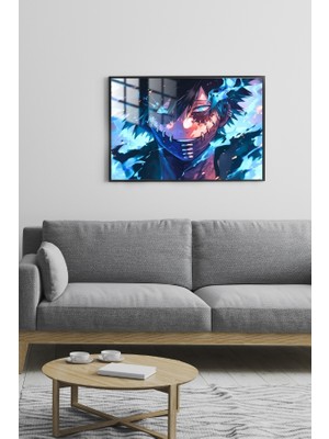 Hediye Metal Baskı Dabi Anime Çerçeveli Metal Poster Tablo