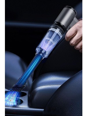 Gampus Üfleyen Hem Çeken Ultra Güçlü Yeni Süpürge Bilgisayar Ofis Masası Araç Içi Süpürge ve Hava Cihazı