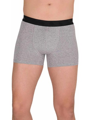 Venüs Shopping Pamuk Modal Likralı Esnek Erkek Boxer Gri 4476B