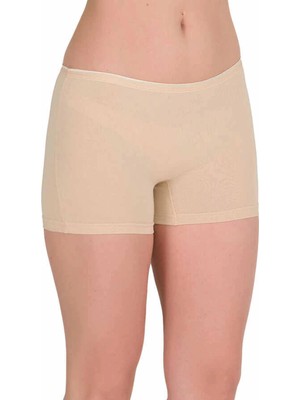 Venüs Shopping Likralı Kadın Boxer Ten 2101B