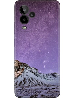 Nurdic General Mobile Gm 24 Pro Uyumlu Kılıf Silikon Desenli Resimli Kapak Parlak Manzara